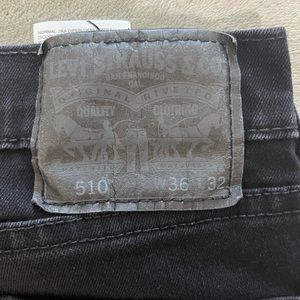 Great condition Levi’s 510 Skinny Black Jeans 36/32